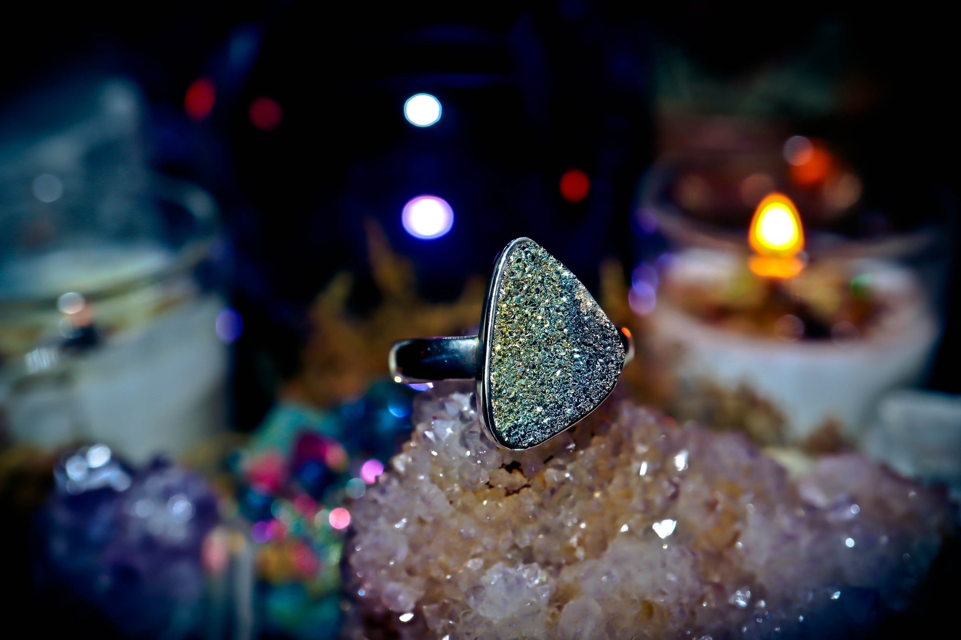 MIDAS TOUCH Djinn Occult Magic Ring! Illuminati Witchcraft Spells & Spirits!