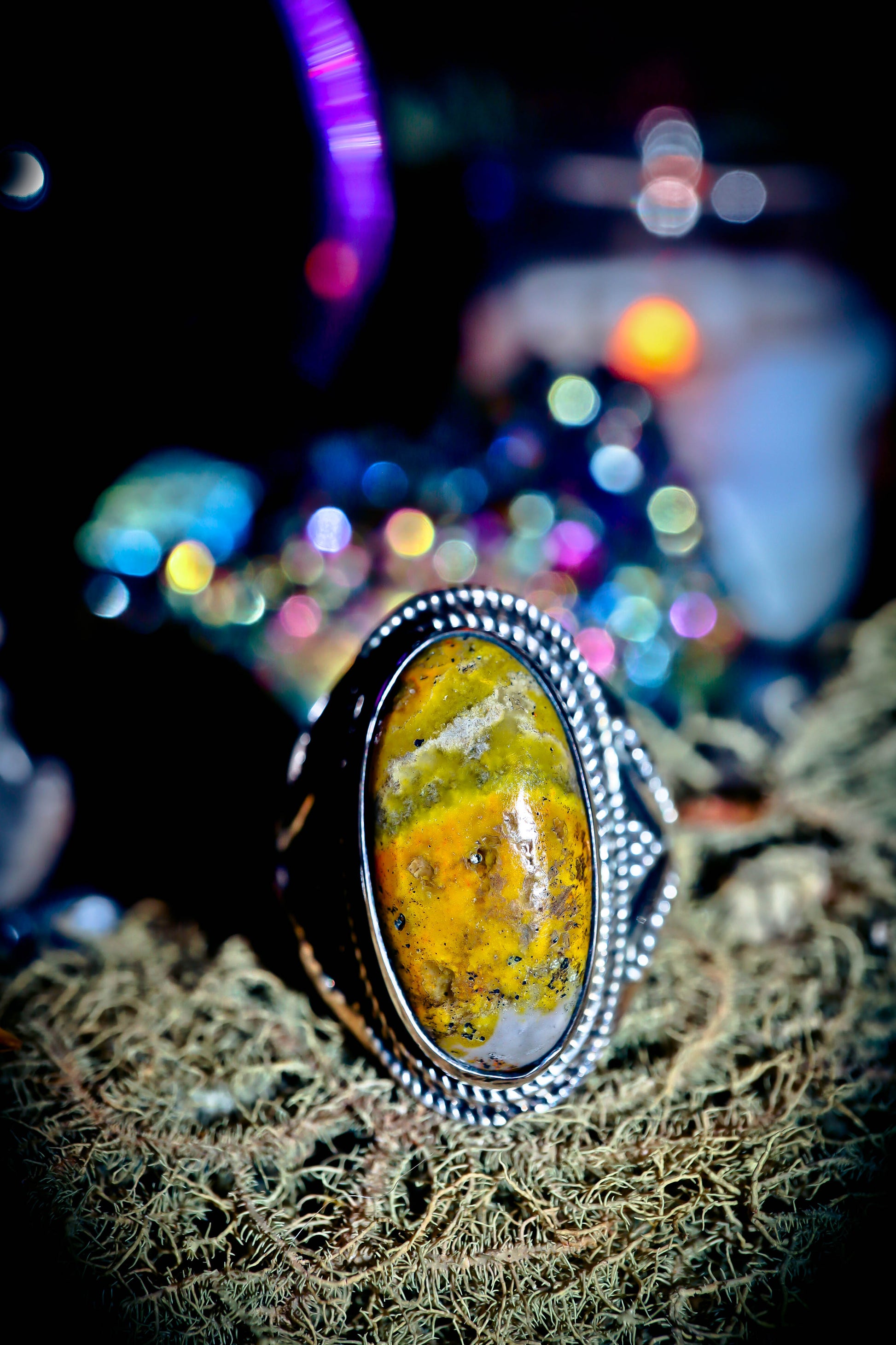 Papa Legba Djinn Ring! Ultimate Wealth Power Success Business Spell Haitian SUN GOD Genie!