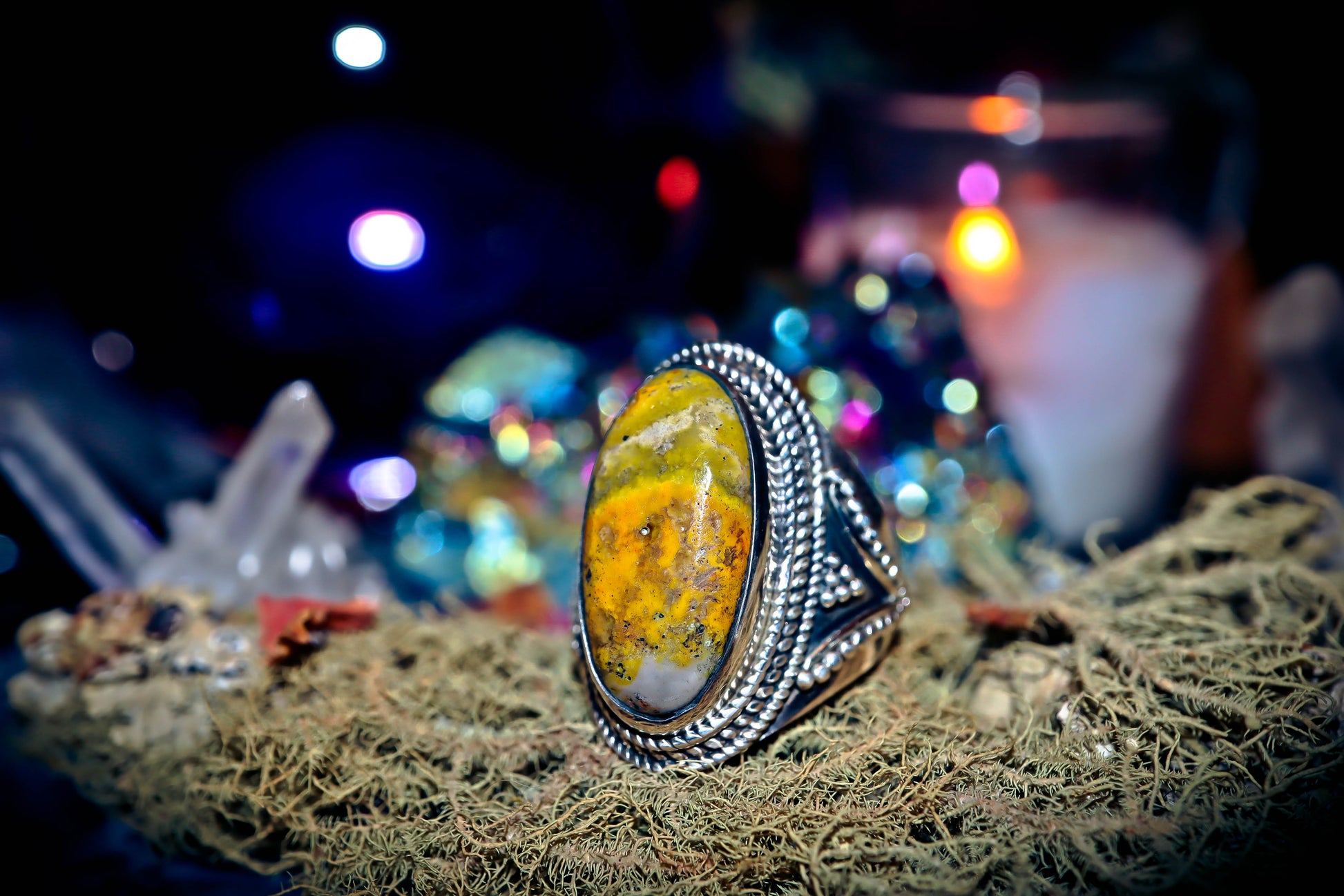 Haunted Papa Legba Ring! Ultimate Wealth Power Success Business Spell Haitian SUN GOD Genie!