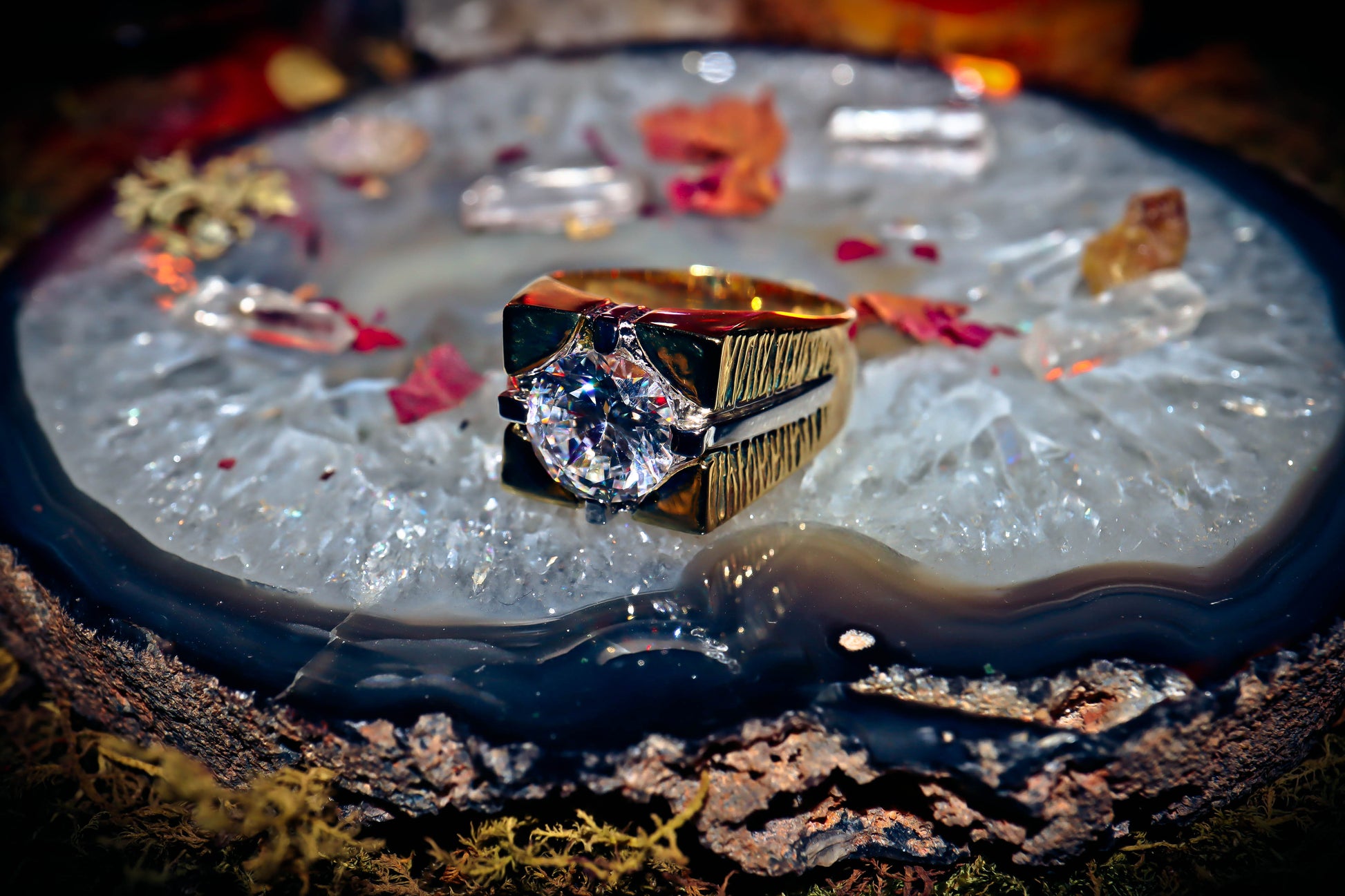 TALISMAN WEALTH Secret Society Elite Haunted Warlock Genie Spell Ring!