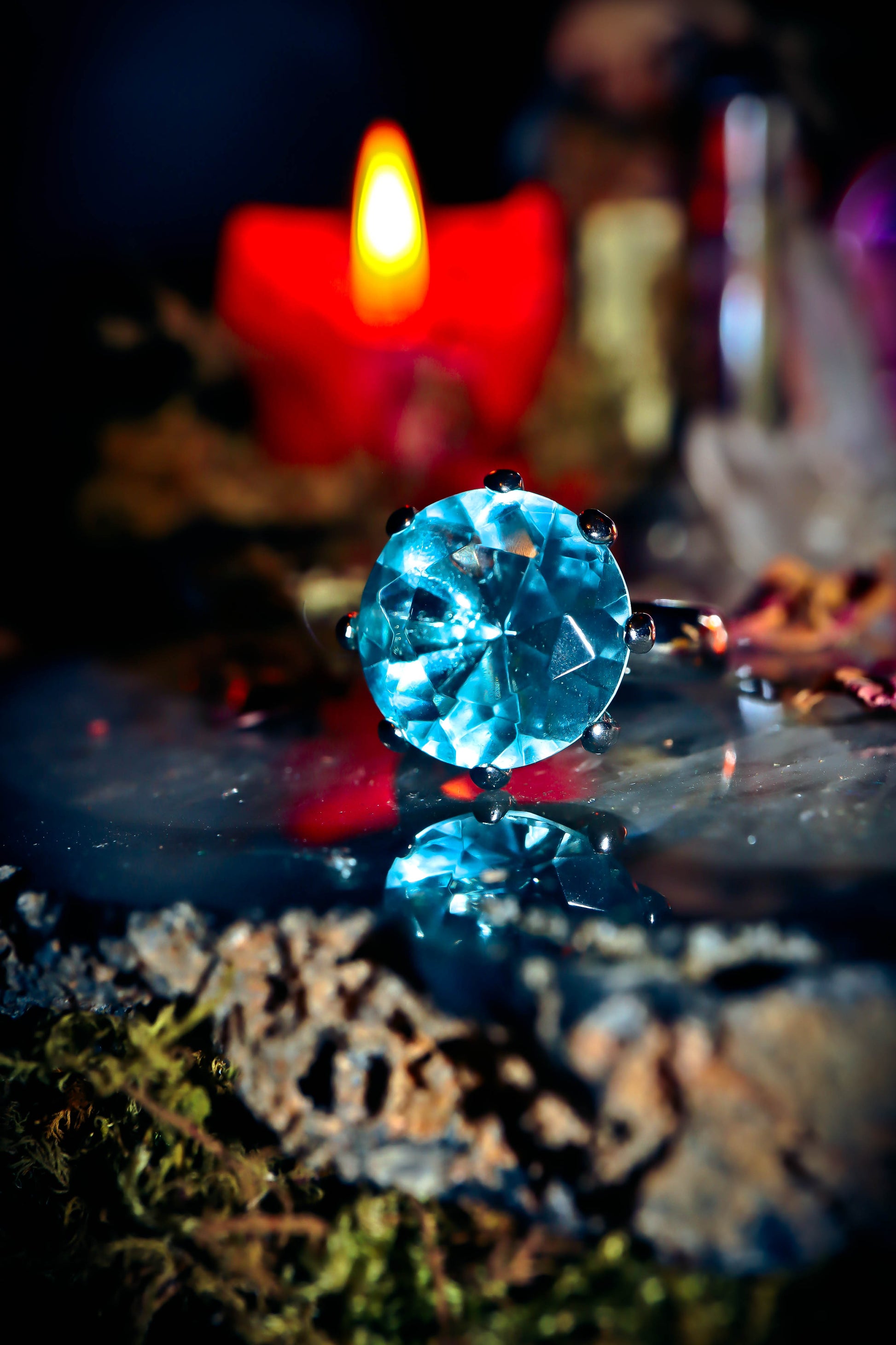 Wealth and Luck Haunted Genie Witchcraft Spell Ritual Occult Ring