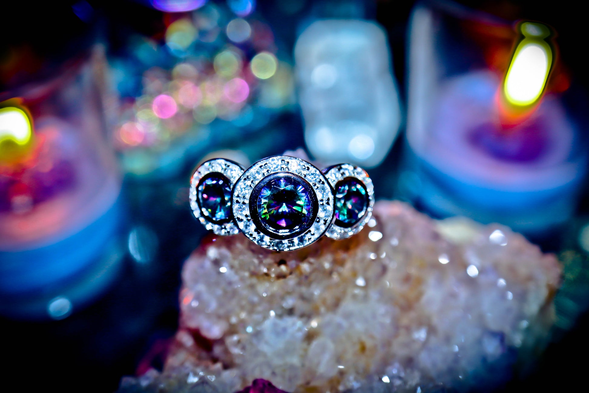 Haunted Ascended Masters Frequency Ring of Higher Consciousness Energy Spells Spirits