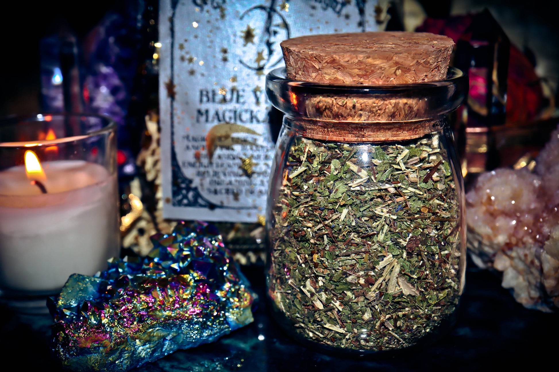 BLUE VERVAIN Magical Dried Herb ~ Spellcast Witchcraft offering for Spells & Spirits