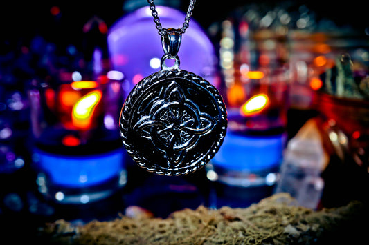 Celtic Pagan Witchcraft Djinn Amulet! Attract Wealth and Manifest Abundance ~ Haunted Wealth Generator Pendant ~ POWERFUL
