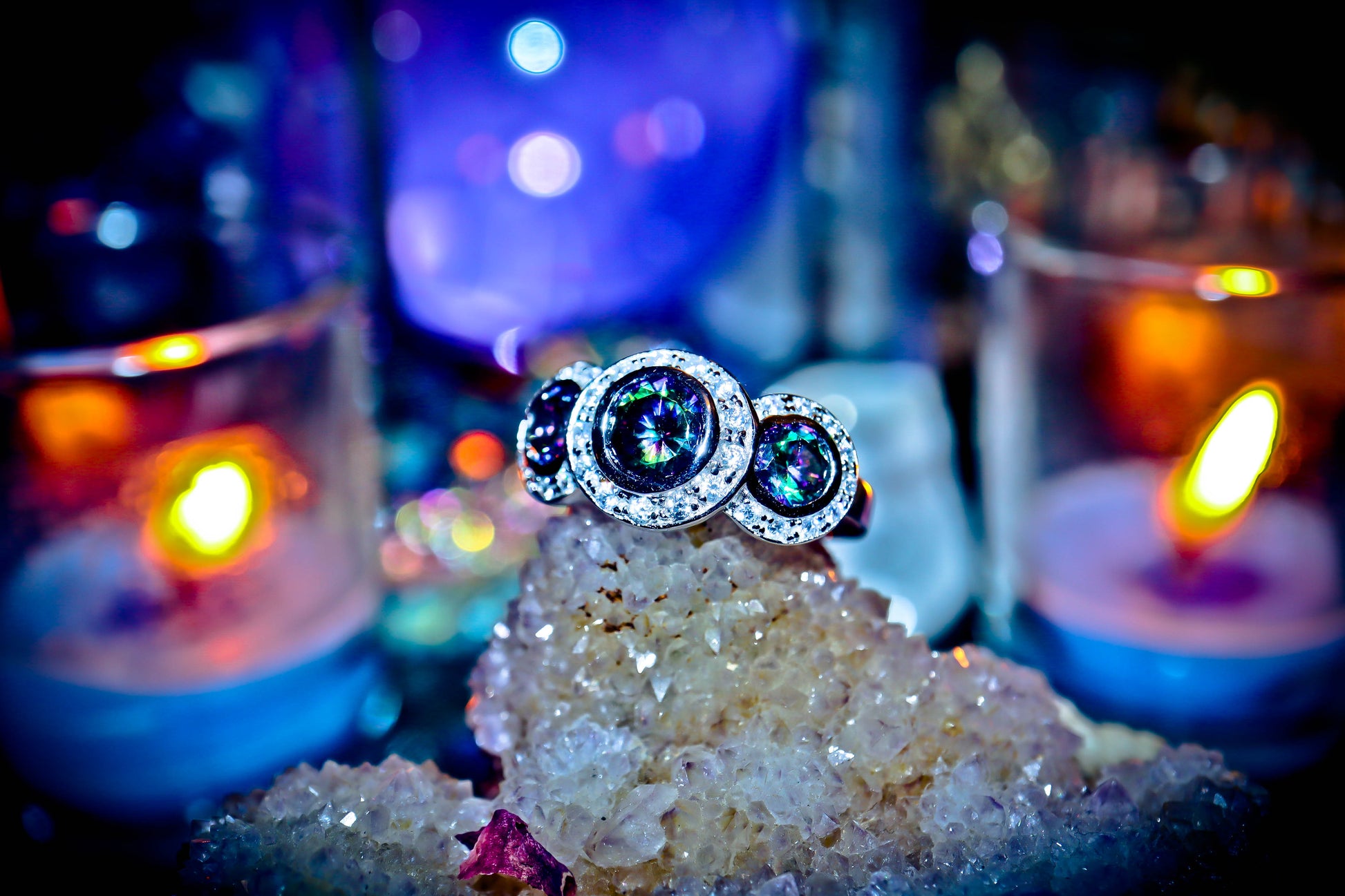 Haunted Ascended Masters Frequency Ring of Higher Consciousness Energy Spells Spirits