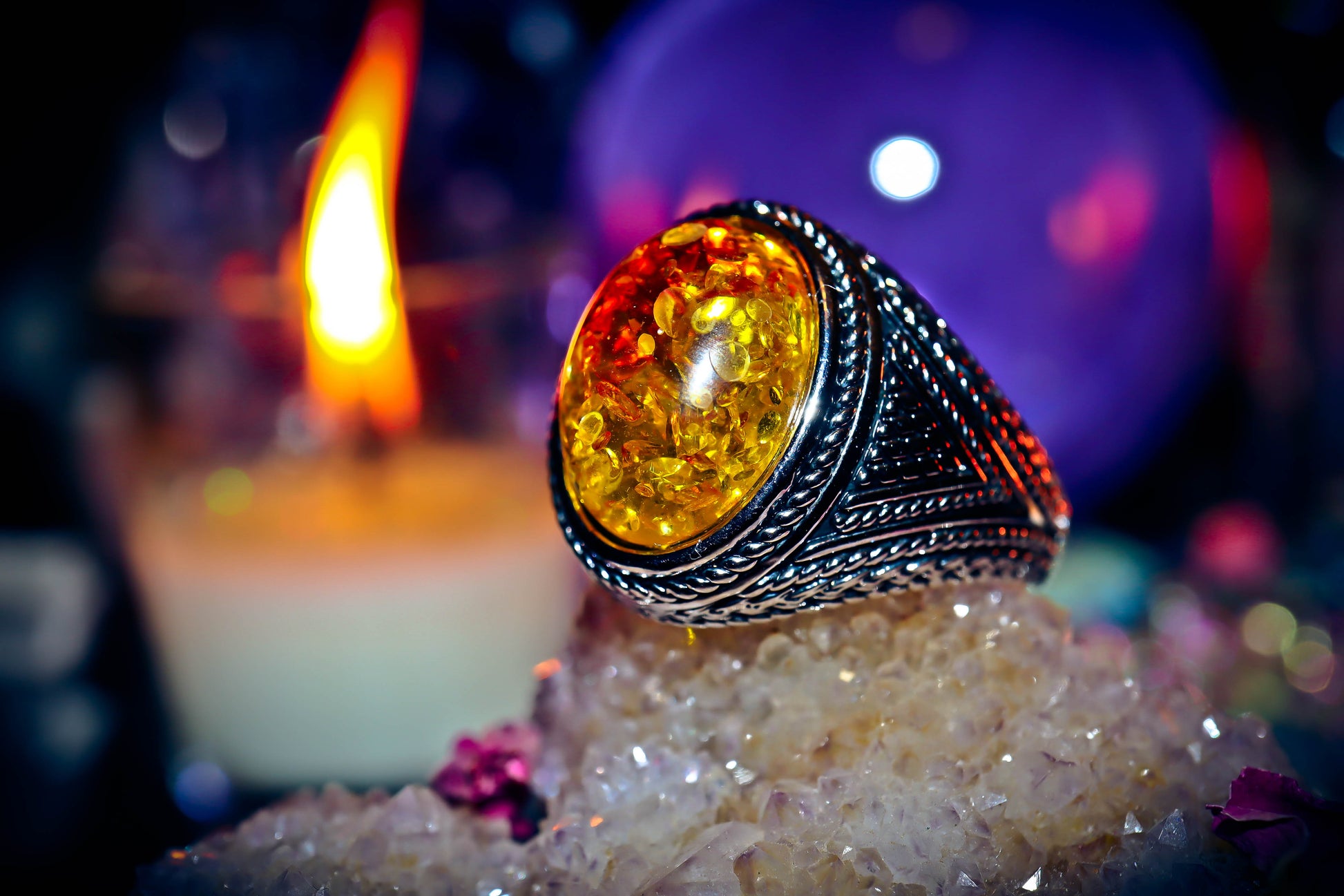 Talisman of Wealth Haunted Witchcraft Magic Spell Ring of Abundance!