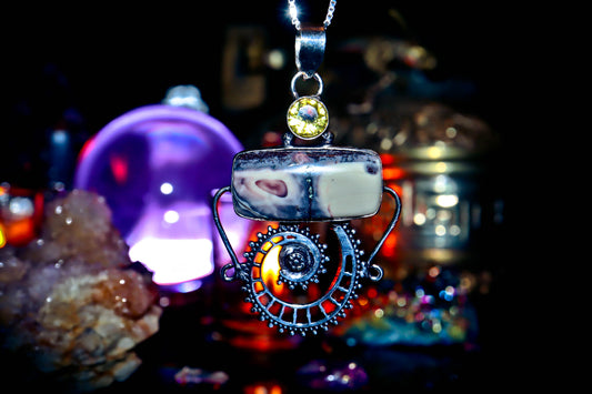 DJINN Time Travel Money Warlock Alchemy Magick Talisman Pendant Amulet!