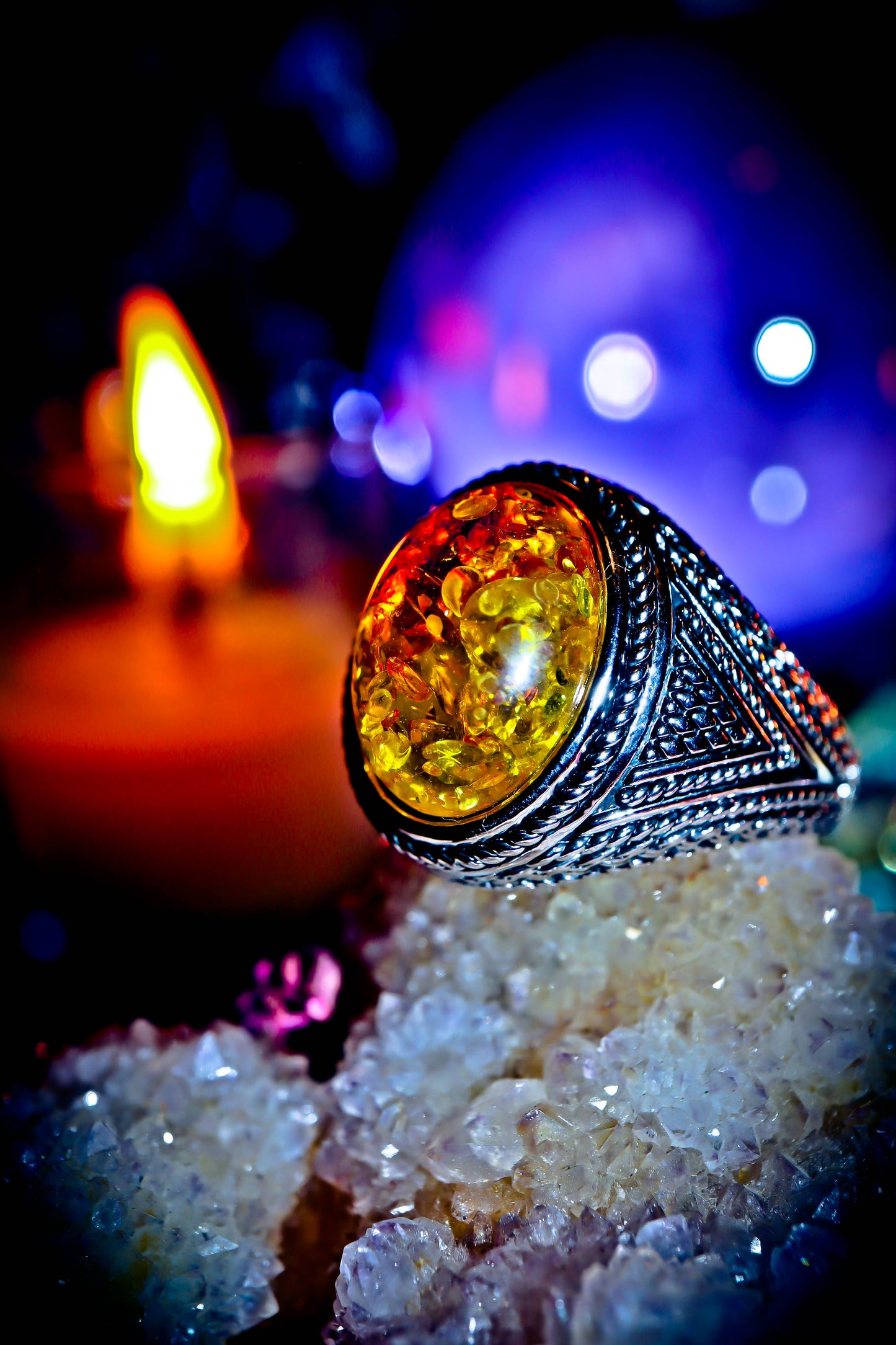 Talisman of Wealth Haunted Witchcraft Magic Spell Ring of Abundance!