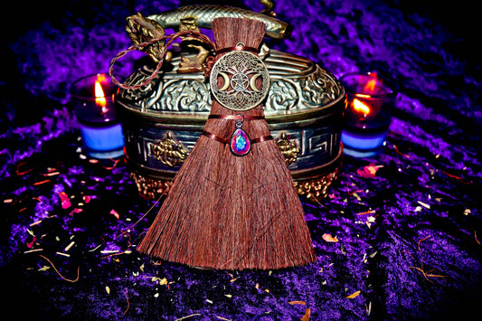 Magical Witch Broom Ritual Tool for Amplifying the Power Magick
