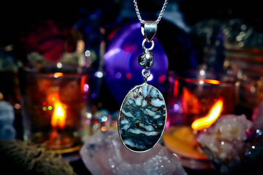 Haunted Master High Frequency Universal Wealth Codes of Merlin Djinn Amulet Pendant - Hundreds of Wealth Spells, Sacred Doctrine of Magickal Power! .925