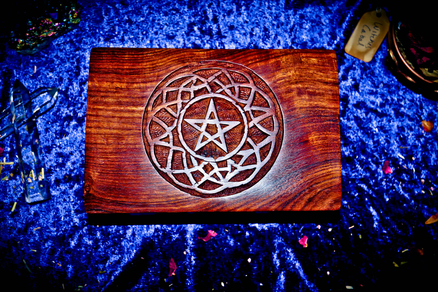 ** HAUNTED ** CHARGING PORTAL BOX! Wealth & Success! **RARE** Haunted Wiccan Pagan Occult Box! *** Amplify The Power of Any Metaphysical Item x10! Gain Wealth & Wishes! $$$