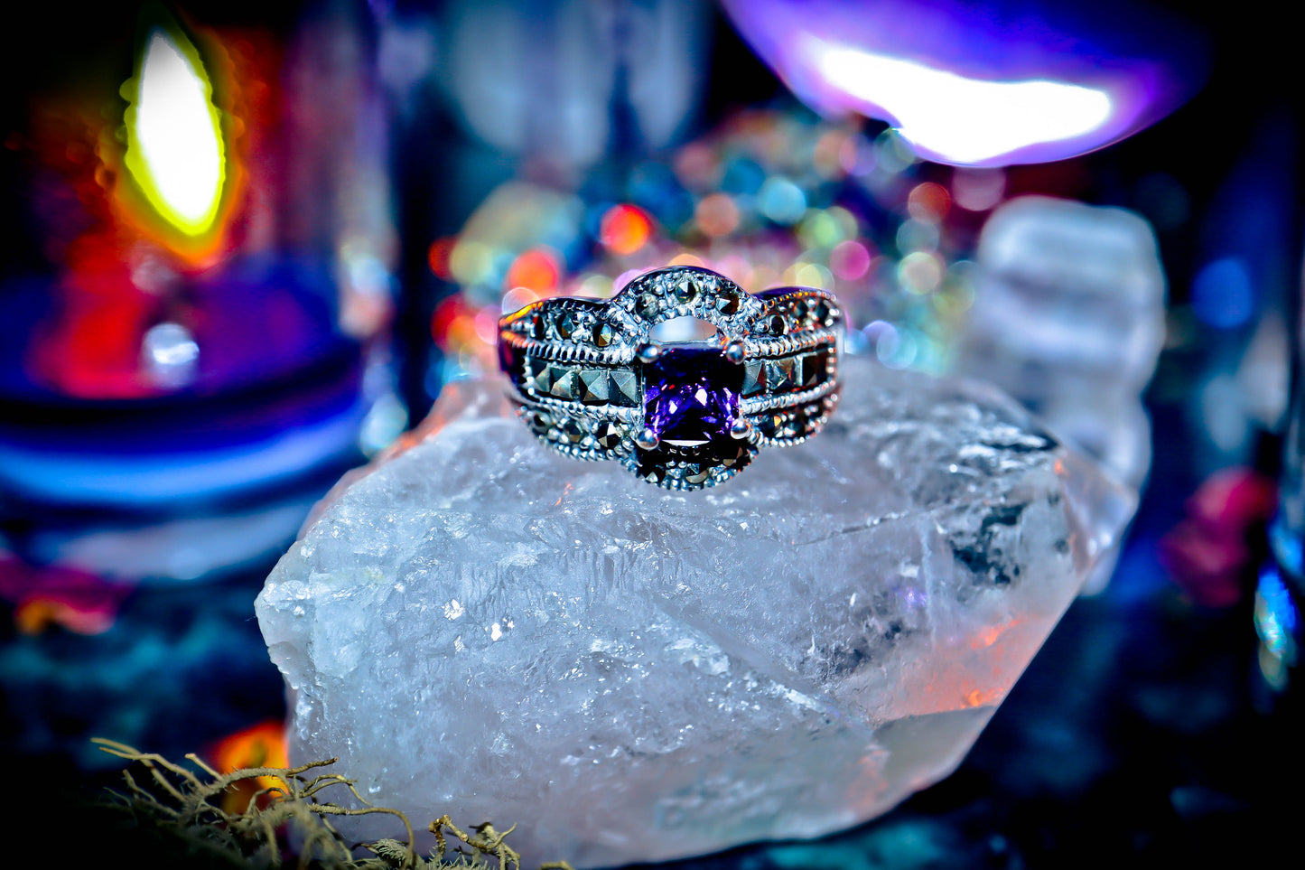 **SACRED** GODDESS HERA Ultimate Beauty & Prosperity Ring of Eloria! GLOWING! True Wisdom, Youth, Success! ~ Witch Magic Spell ~ Gain the Perfect Figure! REAL Beauty! 925 Silver!