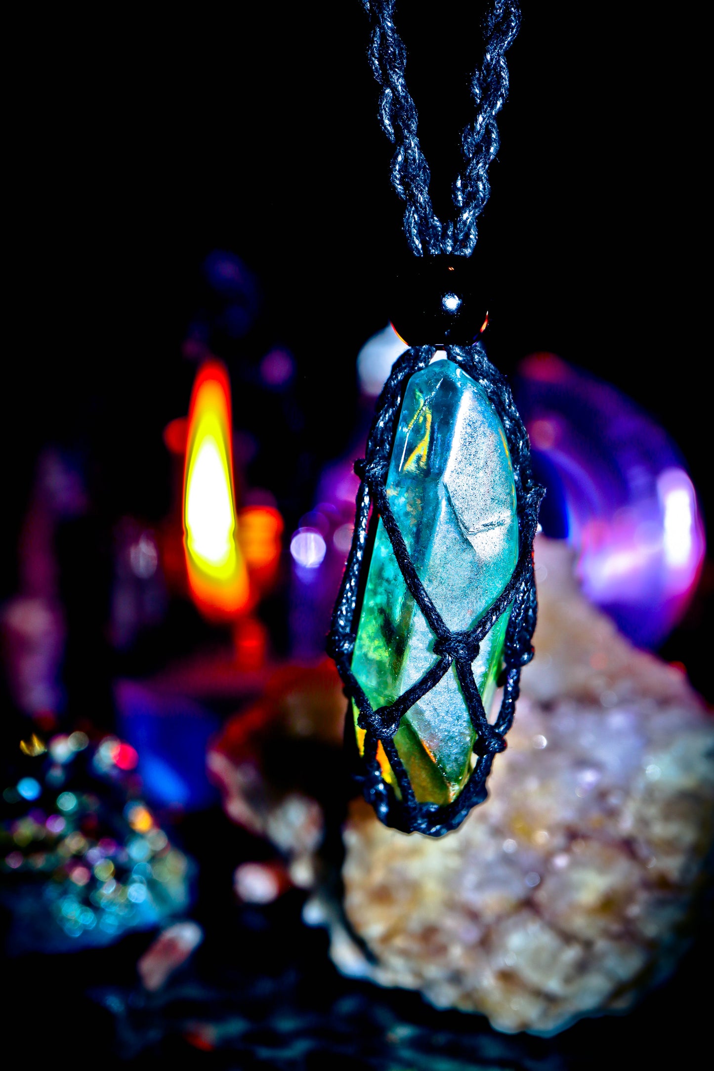 *** CHOOSE YOUR OWN SPELL *** HAUNTED DJINN AMULET PENDANT NECKLACE ~ CHOOSE A SPELL of WEALTH, LOVE, SUCCESS, FAME & MORE! *** POWERFUL ANCIENT RITUALS!