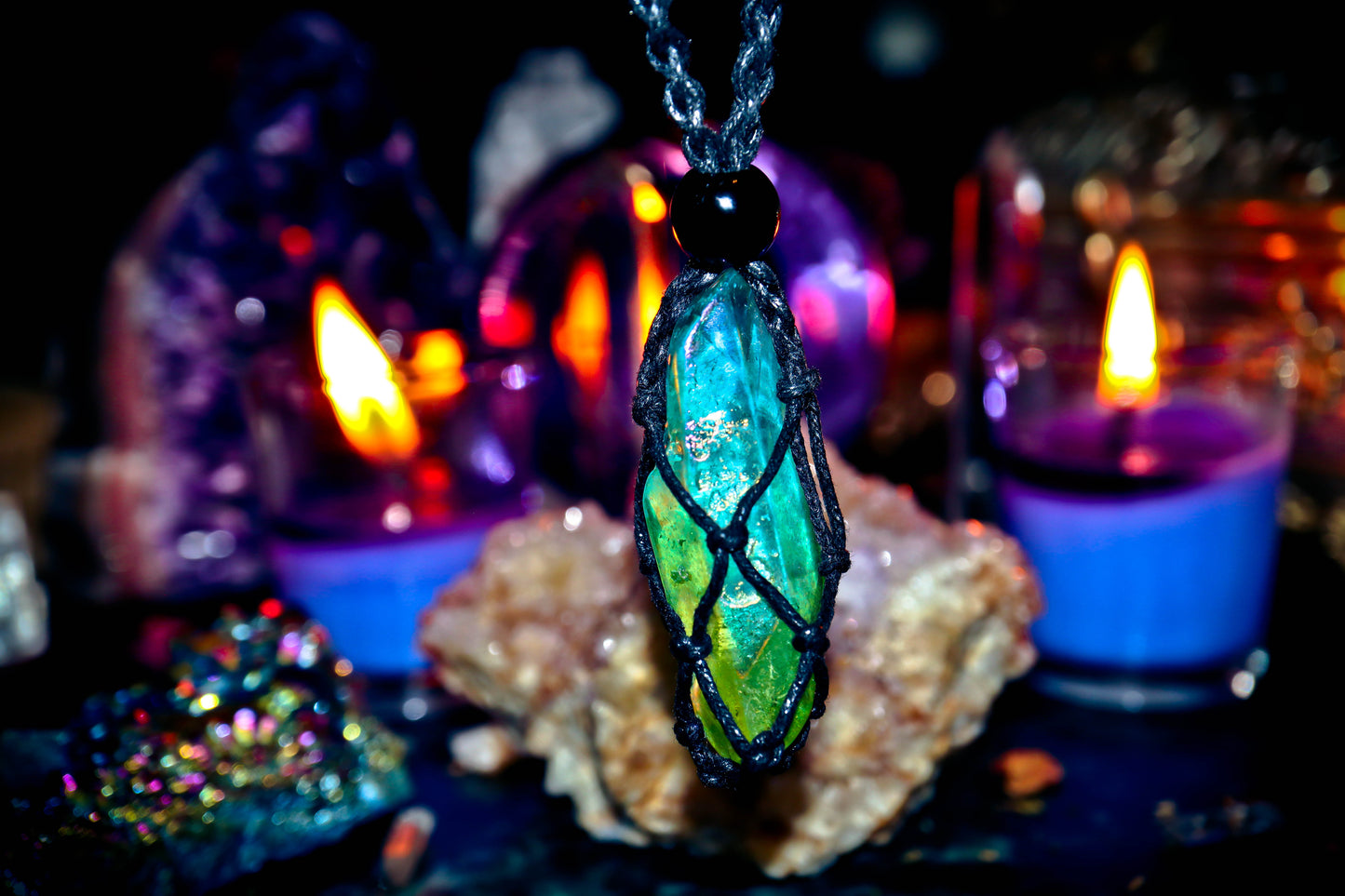 *** CHOOSE YOUR OWN SPELL *** HAUNTED DJINN AMULET PENDANT NECKLACE ~ CHOOSE A SPELL of WEALTH, LOVE, SUCCESS, FAME & MORE! *** POWERFUL ANCIENT RITUALS!