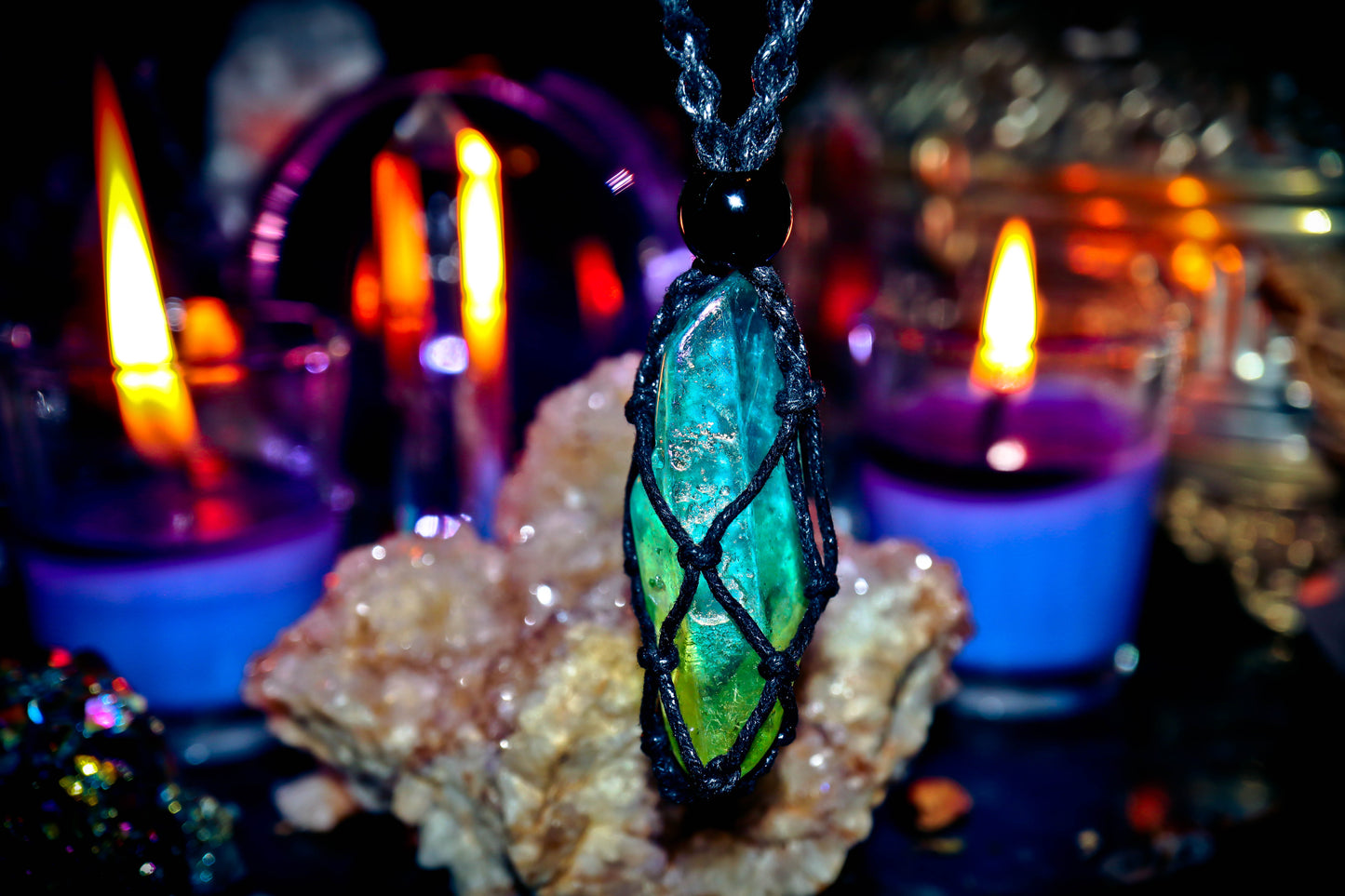 *** CHOOSE YOUR OWN SPELL *** HAUNTED DJINN AMULET PENDANT NECKLACE ~ CHOOSE A SPELL of WEALTH, LOVE, SUCCESS, FAME & MORE! *** POWERFUL ANCIENT RITUALS!