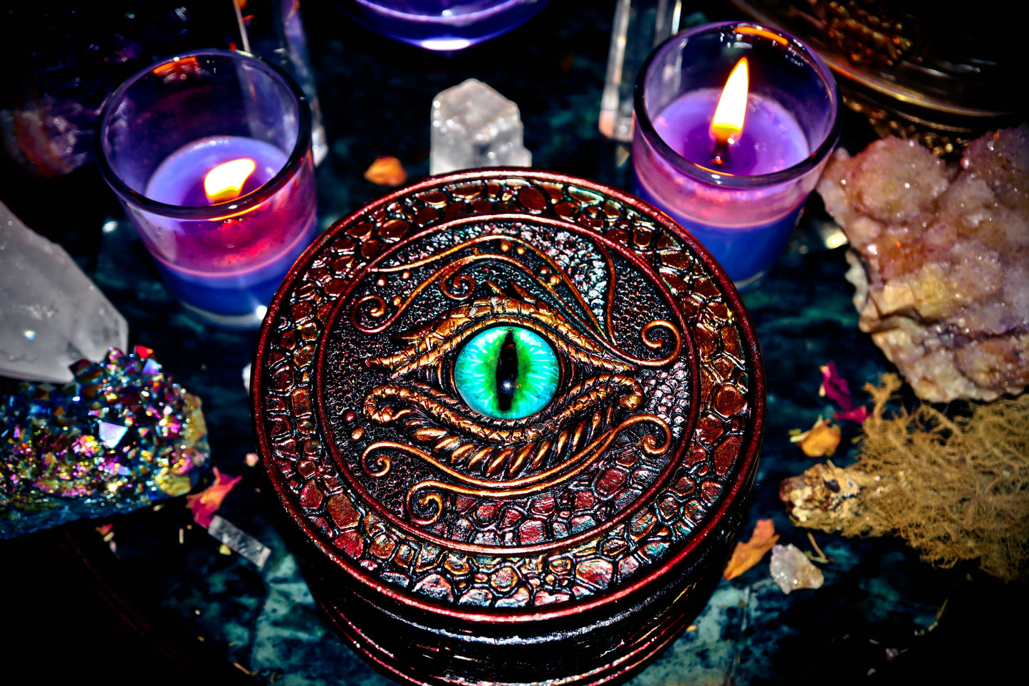 DRAGON GENIE Magic Box of Wishes! Charge & Amplify the Power of your Spells & Spirits!