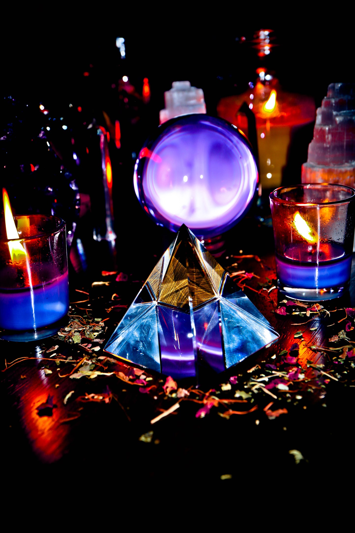 *** CHARGING CRYSTAL *** Amplify The Power of Your Metaphysical Items x10! Sacred Charging Crystal! Powerful Energy! Orgone Pyramid of Unlimited Blessings! $$$ Enchanted Magick! $$$ *** WEALTH DJINN!