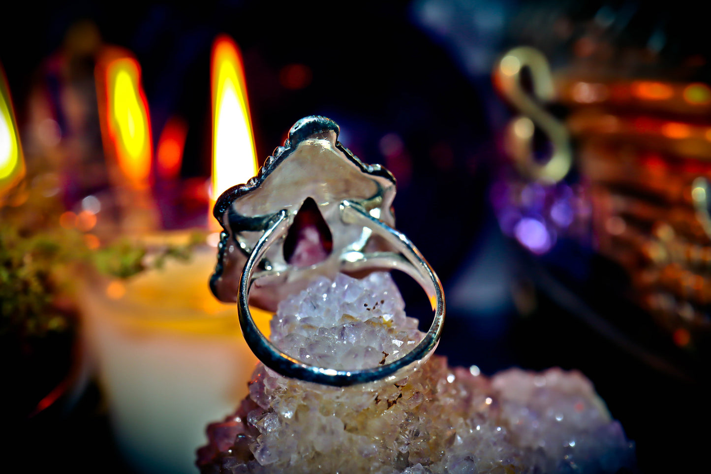 ** EVIL EYE PROTECTION ** Powerful Voodoo/Hoodoo Spell Ring of the Ancients! Repel Curses, Hexes & Negative Energy! **MAGICK** $$$