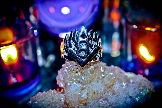 INFINITE WEALTH Magick Ring Talisman of Wealth Money Djinn Genie Spells Spirits psychic