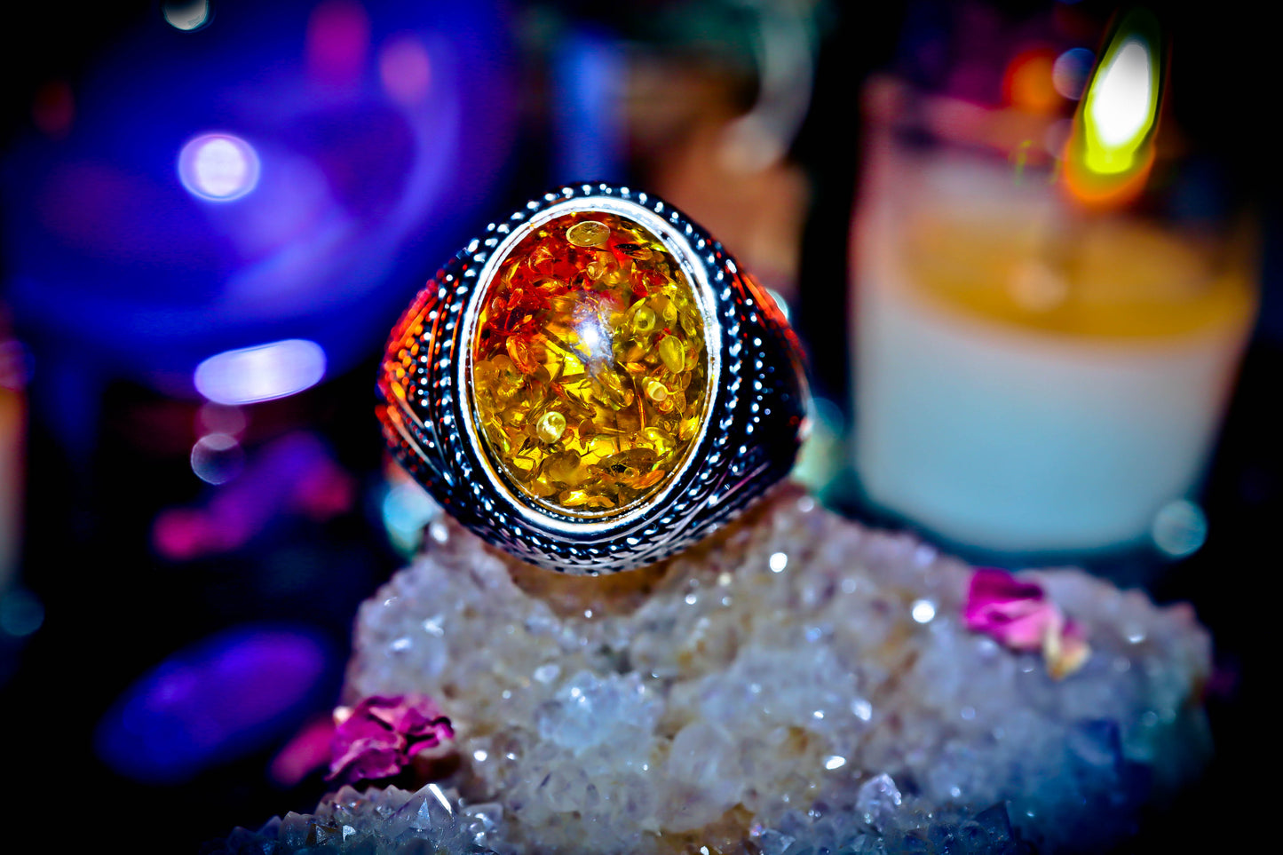 Talisman of Wealth Haunted Witchcraft Magic Spell Ring of Abundance!