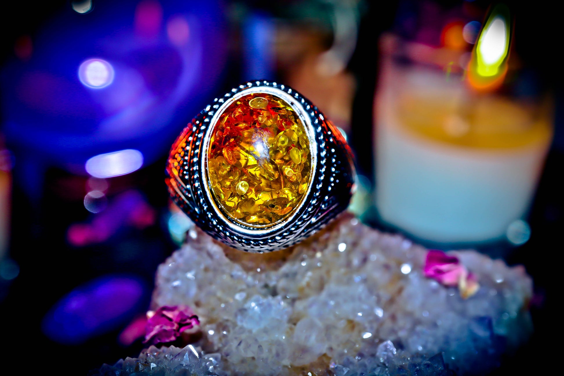 Talisman of Wealth Haunted Witchcraft Magic Spell Ring of Abundance!