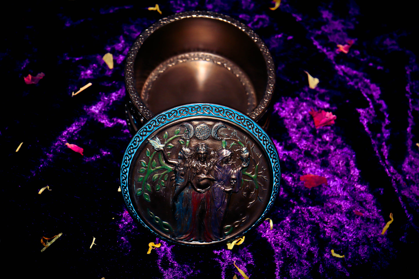 TRIPLE GODDESS Magic Charging Box for Metaphysical Empowerment, AMPLIFY THE POWER of Spells & Gain Wishes!