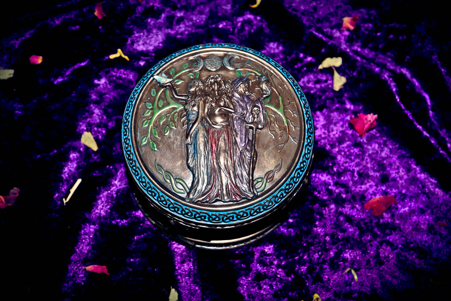 TRIPLE GODDESS Magic Charging Box for Metaphysical Empowerment, AMPLIFY THE POWER of Spells & Gain Wishes!