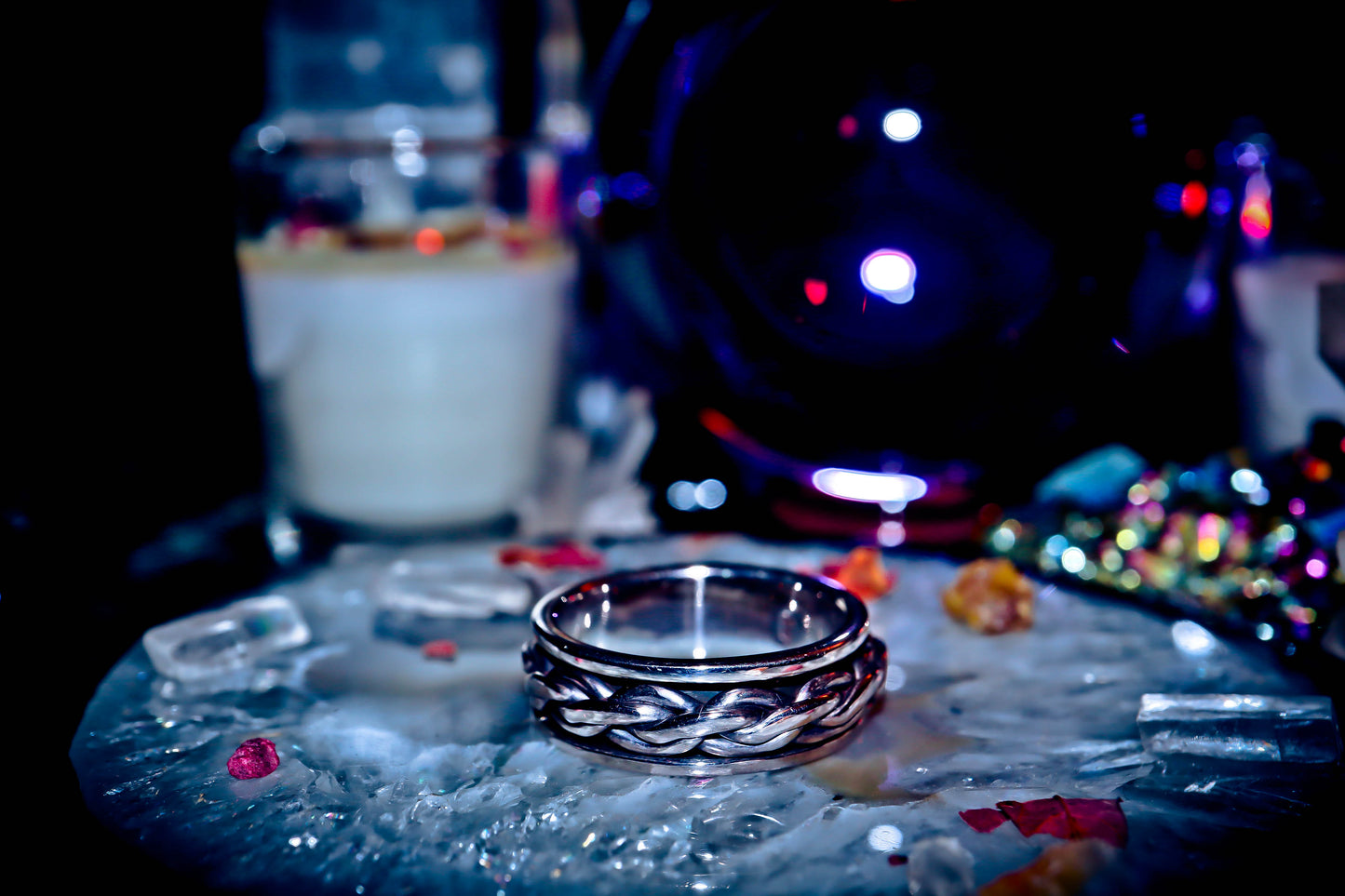 VOODOO 777 MAGICK WEALTH ATTRACTION! SPINNER RING! Powerful Ancient Money Spells! Spin The Band to Unleash the Power!