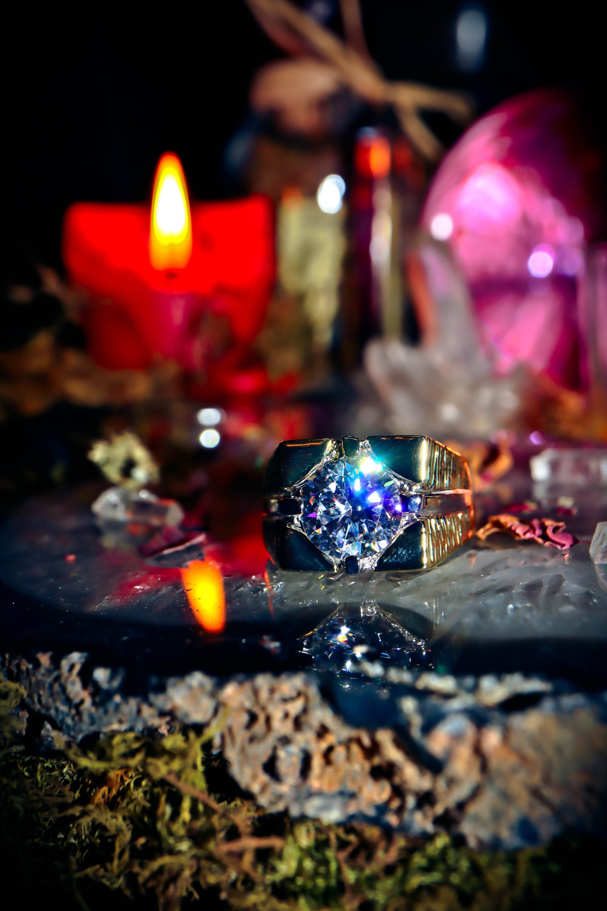 TALISMAN WEALTH Secret Society Elite Haunted Warlock Spellcast Ring!